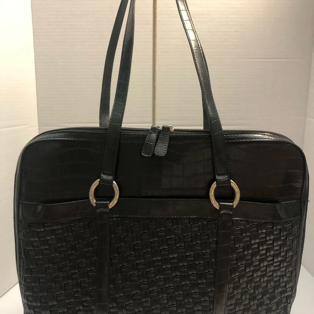 Coldwater Creek black woven